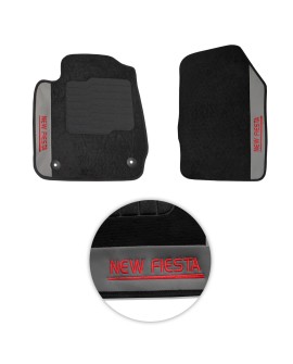Jogo de Tapete Carpete New Fiesta 2016 a 2019 Preto 5 Peças