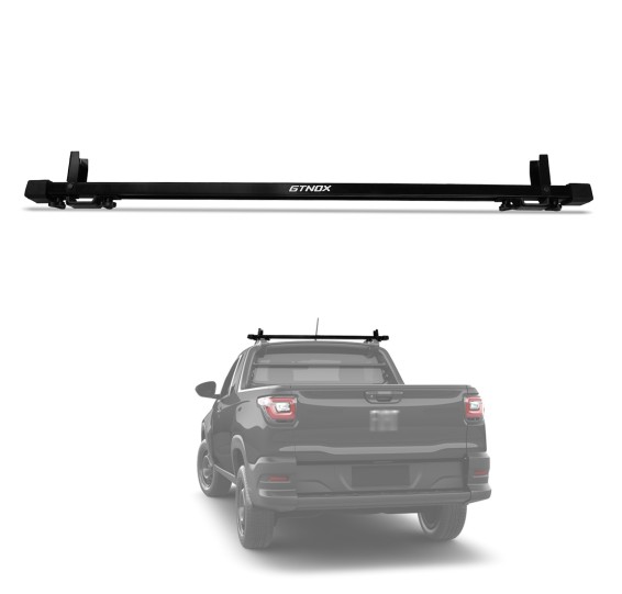 Rack Travessa de Teto Strada Saveiro Toro Montana Oroch 1,30m Aço Preto Rack Travessa de Teto Strada Saveiro Toro Montana Oroch 1,30m Aço Preto